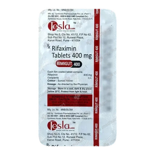 rimigut 400mg tablet 10's